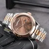 Luxe heren quartzhorloges designer saffier datejust sport waterdichte lichtgevende merkhorloges met dubbele kalenderriem