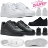 Designer sapatos af1 tênis homens sapatos 1s baixa placa-forma treinadores triplo branco preto clássico casual luxo skate sapato campus caminhada 1 esportes tênis ao ar livre