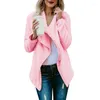 Kurtki damskie Women Warm Kimono Kimono Long Rleeve Kurtka Winter Faux Fur Oversized for Female Coats Ladies Cardigan Chaquetas Mujer Z4