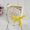 4 morceaux de boîte cadeau Ramadan Boîte de biscuit en forme de Coran Boîte musulmane Moubarak Decoration Papier Paper Emballage Ramadan Decoration 2024 231227