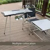 Camp Furniture Outdoor Camping Table Portable Thickened Picnic Folding Multifunctional Self-driving Tactical Tourism Natural Hiking