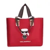 Karl Lagerfield Woman Canvas Weekend Tote Shop Torka na ramię Man Crossbody Designer torba torba luksurys torebki bagażowe torby bagażowe modne sprzęgło kupper podróż