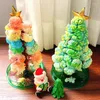 Decorative Flowers Large Magic Tree Colorful Christmas Watering Flowering Paper Trees Crystal Creative Gift Home Tabletop Decoration
