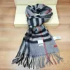 Cashmere Scarf Designer Scarves 180*30cm vinter män kvinnor mjuk tjock sjal master echarpe halsdukar 4 säsong foulard lyx halsve bufanda märke med original box bu02