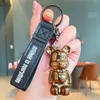 Keychain Designer Torna Keycury Key Chain Leather Bears Design Temperamento Versatile stile Torta Torta di moda Design Regalo di Natale molto buono