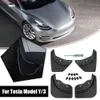 New Mud Guard Flaps for Tesla Model 3 Y Rear Fender Protector Anti-Sand Splash Fender Accessories Car Accessory