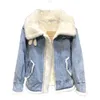 Kadın Ceketler 2023 Yeni Ceketler Sıcak Kış Ceket Kadınlar Sonbahar Kapşonlu Kapüşonlu Kadın Kot Ceketler Temel Bayanlar Top Kadın Bombacı Ceket J23127