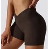 Calções ativos sexy booty push up calcinha sem costura para esportes mulheres correndo ciclismo curto leggings de fitness cintura alta feminino ginásio