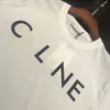 Cel New Mens Designer T-shirt Vêtements pour femmes Coton Pure Coton Round Cou Signe à manches courtes Double lettre G Print