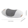 Uppvärmning av vibrerande nackmassage Kudde Relax Cervical Shoulder Neck Memory Foam Pillow Neck Massager Pain Relief Assist Sleep 231227