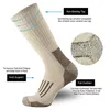 80% Wool Socks Warm Thicken Hiking Cushion Crew Socks For Men Women Wool Breathable Sports Socks Moisture Wicking Euro Size 231227