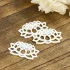 Charms 2PCS Natural White Mother-of-pearl Shell Lotus Flower Shape Pendant For DIY Necklace Earrings Jewelry Making Accessories