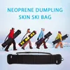 Ski Snowboard Single Shoulder Bag Scratch-Resistant Monoboard Plate Protective Case Skiing Snowboarding Snowboards Ski Carry Bag 231227