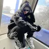 Oversized Hoodies Trui Hip Hop Hoodie Mannen Vrouwen 3d bladerdeeg print volledige gezicht zip up Zwaargewicht Katoen Streetwear 231226