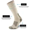 80% Wool Socks Warm Thicken Hiking Cushion Crew Socks For Men Women Wool Breathable Sports Socks Moisture Wicking Euro Size 231227