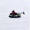 Inflatable Ski Ring Christmas Theme High Elasticity Cold Resistance With Handle Floated Sled Outdoor Snow Tube SkiingAccessories 231227