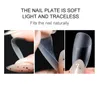 240pcs/Box gefälschte Nägel quadratischer Kopf Drücken Sie auf Nägel Ultra dünne Nagelspitzen DIY transparente falsche Nagelverlängerungstipps Nagelzubehör 231227