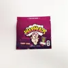 Warheads Edible Mylar Packaging Påsar Chewy Cubes Wowheads 3 Sidseglet Dragkedja Luktbevis i Stock NuHRQ UDTVB