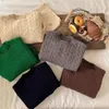 Baby Boy Girl Knitted Sweater Twisted Stripes Autumn Winter Spring Child Pullover Solid Color Clothes 1 10Y 231226