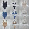 Set womens bikini swimwear onepiece and twopieces swimsuit suit summer beach ladies split bikinis size sxl