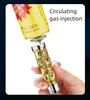 Creative Relief Dragon Metal Lighter Windproof Butane Lighter Turbo Torch Blue Flame Direct Shooting Gun Cigar Tools Men's Gift