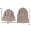 Hiver nouveau lapin cheveux tricoté chapeau pour les femmes en plein air décontracté chaud doux chapeaux Angora femme Bonnet 230920