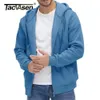 Tacvasen Big Pockets Fleece Lining Hoodies Mentes Moues Mouilles à capuche Full Up Up Athlete Athlete Running Runking Sportswear 231227