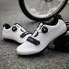 Racing Road Cycling Shoes Breattable Non-Locking Bicycle Sneakers Men Professional Outdoor Athletic Sports Bike Shoes Unisex 231227
