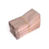 55x13cm Heat Sealable Side Gusset Tea Coffee Open Top Storage Bag Aluminum Foil Inner Kraft Paper Tea Packaging Bags 100pcs Knqbe Ehjjx