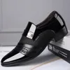 Tidigare män Shoe Pu Leather Shoes for Luxury Plus Size Party Office Business Casual Loafers Zapatos de Vestir Hombre 231227