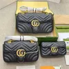 bolsa de grife bolsas de luxo Marmont Bolsa de ombro de corpo cruzado Mulher Moda GS Tote clássico 3 tamanhos de luxo Mini Mini Bages Mini Bages