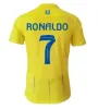 Al Nassr FC Troisième 3ème 23/24 Maillot de football pour enfants Kit 2023 2024 Al-Hilal SFC Maillots de football saoudiens à domicile à l'extérieur Al Ittihad Club Cristiano RONALDO NEYMAR JR BENZEMA MANE CR