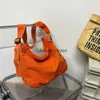 Sacs à bandouliers Casual Canvas Cross-Body Bag Fashion Vintage grande capacité pour les femmes hommes Soft Travel Tote Messenger Satchelsblieberryeyes