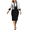 Casual Dresses Formal Cardigan Coat Plus Size Lady Summer Spring Outfit Sheath Knee Length Party Dress Set Female Clothes