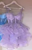 Simple Purple Homecoming Dress Suspenders Cocktail Balls Gown Sexy Elegance Mini Backless Back Shiny Fabric 231227