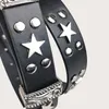 Belts Women Pin Buckle Belt Aesthetic Five-Pointed Star Studded Rivet Pants Decors Teens Girl Clothing Dropship