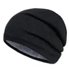 Casquettes de baseball Chapeaux tricotés pour hommes et femmes Automne Hiver Extérieur Couleur unie Coupe-vent Chaud Pull Chapeau Froid