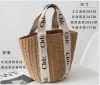 Moda Lagar Borsa a tracolla da spiaggia estiva Borsa da donna in vimini intrecciata Borse per la spesa in paglia Borse casual da donna in rattan Borsa da donna di grande capacità