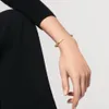 Voguish Women Designer Bangles Bracelet Brand Brande Bracelets Crystal Gold Gold Sier Brass Copper Jóias Pulseira Cuff Wedding Love Presente de Natal