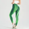 Pantaloni attivi Leggings senza cuciture Donna Tie Dye Vita alta Yoga Scrunch BuLifting Fitness Allenamento Corsa Collant sportivi