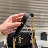 Designer bag Y lock bag women's shoulder bag luxury chain crossbody gold tote bag cloud bag leather bag handbag Envelope Messenger purse