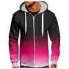 Männer Hoodies Flamme Hoodie Pullover Zipper Kordelzug Pullover Farbverlauf Gedruckt Mode Mit Kapuze Sudaderas De Mujeres