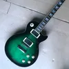Chitarra elettrica Slash, hardware argento colore verde, tastiera in palissandro, chitarra elettrica con corpo in mogano, spedizione gratuita