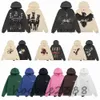 Sweatshirts representerade hoodie designer brev tryck streetwear mäns vilda high street hoody topp casual amerikansk trend lång ärm lös par företag