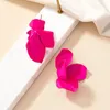 Ohrstecker Retro Geometrische Blume Blütenblatt Metall Für Frauen Urlaub Party Geschenk Modeschmuck Ohr Zubehör E432