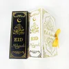 5 Stück/Batchbuch geformte Mubarak COOCKY BOCK Ramadan Dekoration Geschenkverpackung Box Islamic Holiday Party Supplies 231227