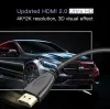 Cable HDMI HD Video Cables chapado en dorado V1.4 1080p Cable 3D para HDTV 1080p Switcher Switcher 1M 1.5M 2M 3M 15M LL