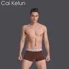 Underpants 3/4/5pcs/Lot y Men Underwear Cotton Gay Boxer Shorts Boxer Mens Cueca Para Hombre Drop Delivery Delivery Dhxuk