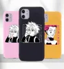 Hunter X Hunter Killua Zoldyck Anime Phone Cople для iPhone 13 12 11 Pro Max XS XS Max 7 8 7plus 8plus Soft Candy Case Fundas Y11531703