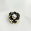 Luxe Vintage Rose Flower Broche Rode Strass Legering broche Party dameskledingaccessoires